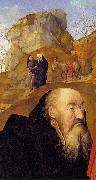 Hugo van der Goes Sts Anthony and Thomas with Tommaso Portinari Germany oil painting artist